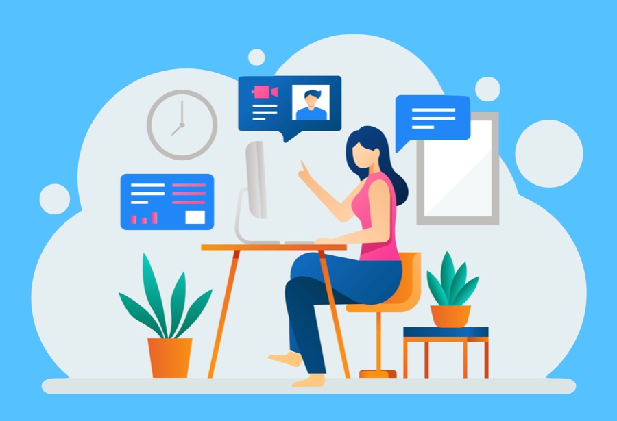 home-office-teletrabajo-salud-mental desventajas y ventajas teletrabajo psicólogos
